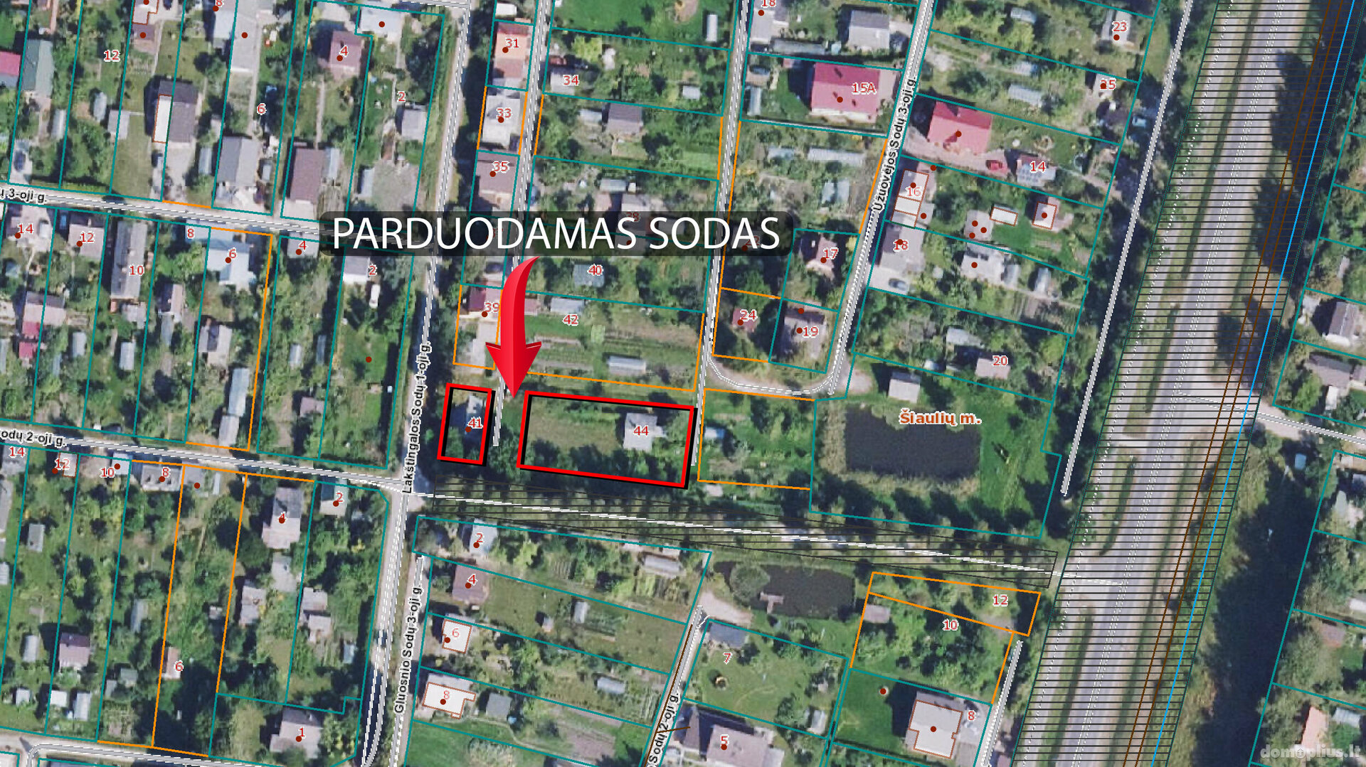 Parduodamas sodo namas Šiauliuose, Rėkyvoje, Užuovėjos Sodų 5-oji g.
