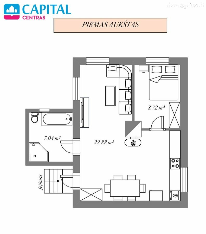 Summer house for sale Vilniaus rajono sav., Grikieniuose