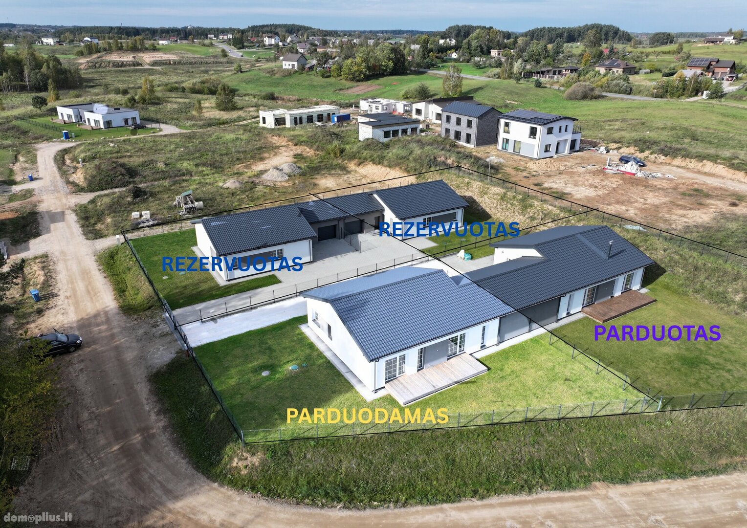 Parduodamas gyvenamasis namas Vilniaus rajono sav., Pikutiškėse, Braškių g.