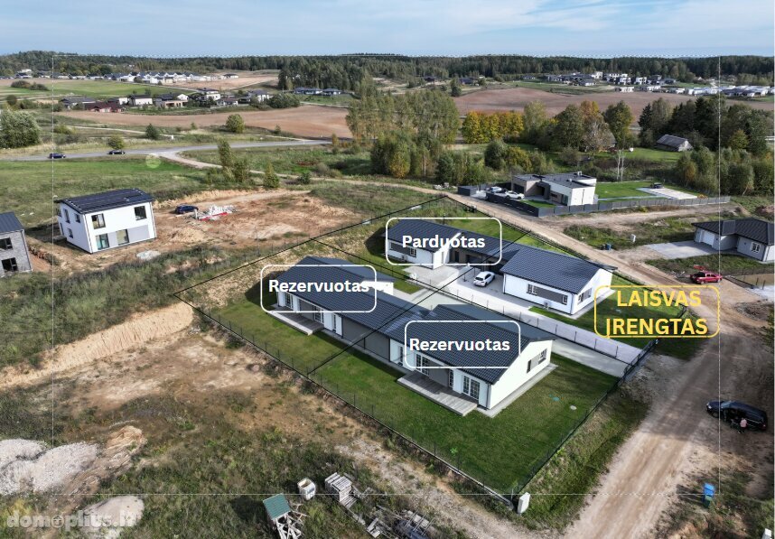 Parduodamas gyvenamasis namas Vilniaus rajono sav., Pikutiškėse, Braškių g.