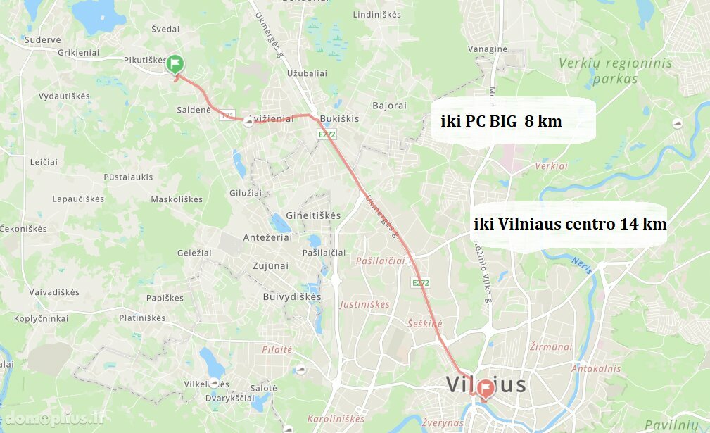 Parduodamas gyvenamasis namas Vilniaus rajono sav., Pikutiškėse, Braškių g.