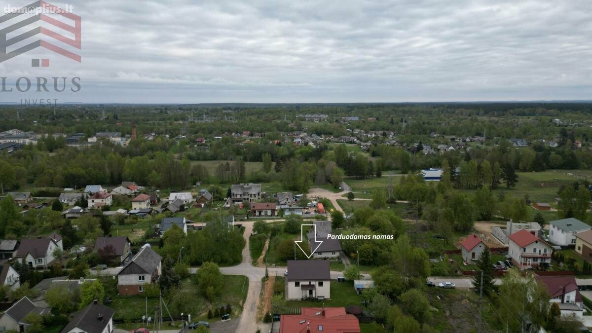 Parduodamas gyvenamasis namas Vilniuje, Naujoji Vilnia, Nasturtų g.