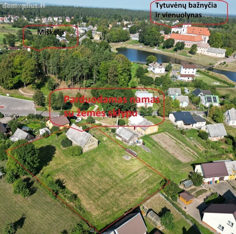 Parduodamas gyvenamasis namas Kelmės rajono sav., Tytuvėnuose, Skogalio g.