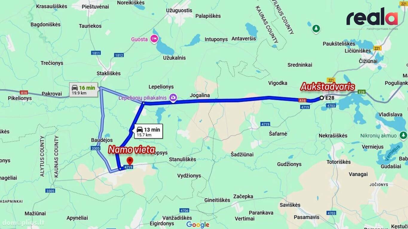 Parduodamas gyvenamasis namas Prienų rajono sav., Želkūnuose