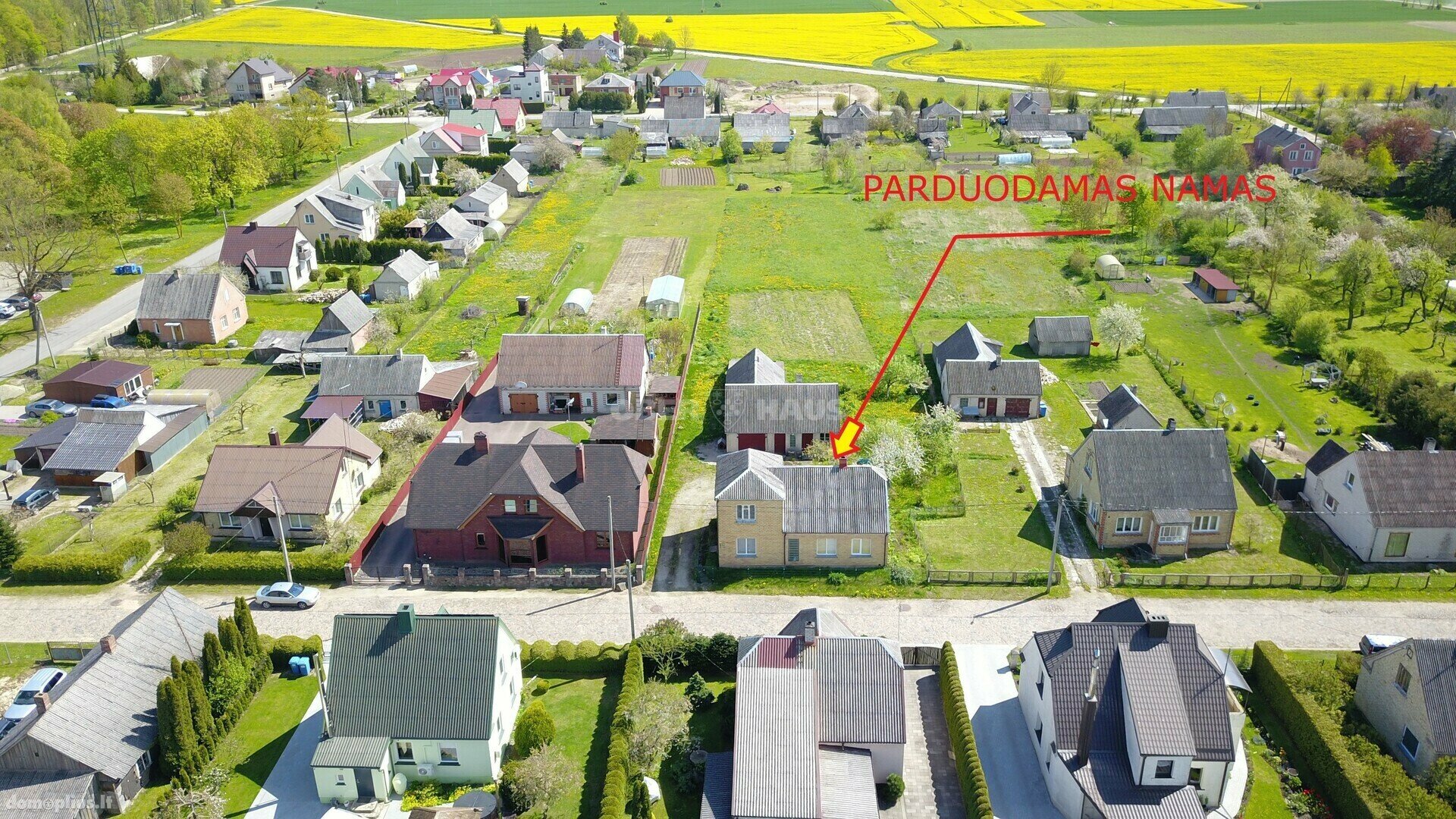 Parduodamas gyvenamasis namas Joniškio rajono sav., Žagarėje