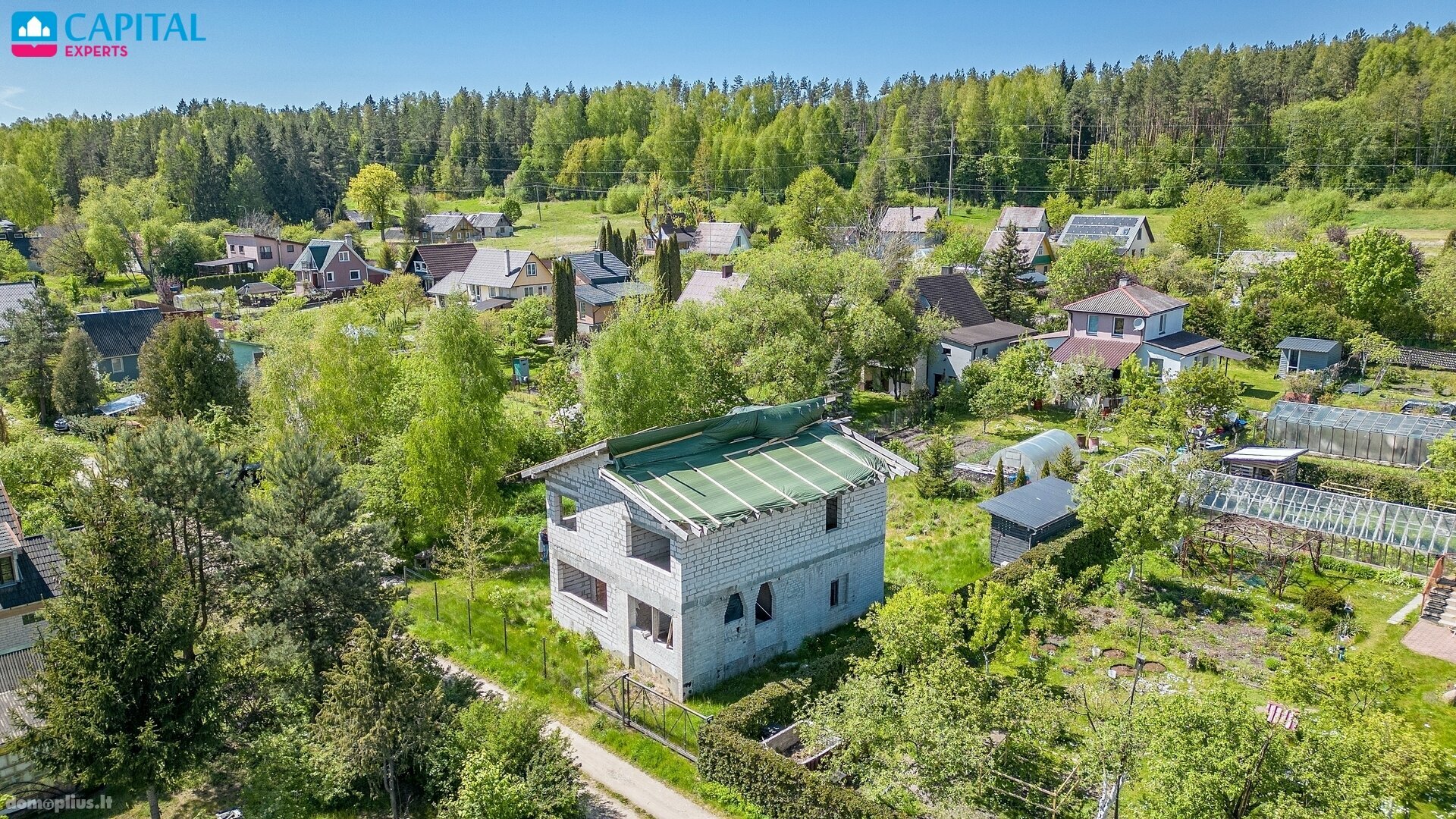 Parduodamas gyvenamasis namas Vilniaus rajono sav., Bratoniškėse