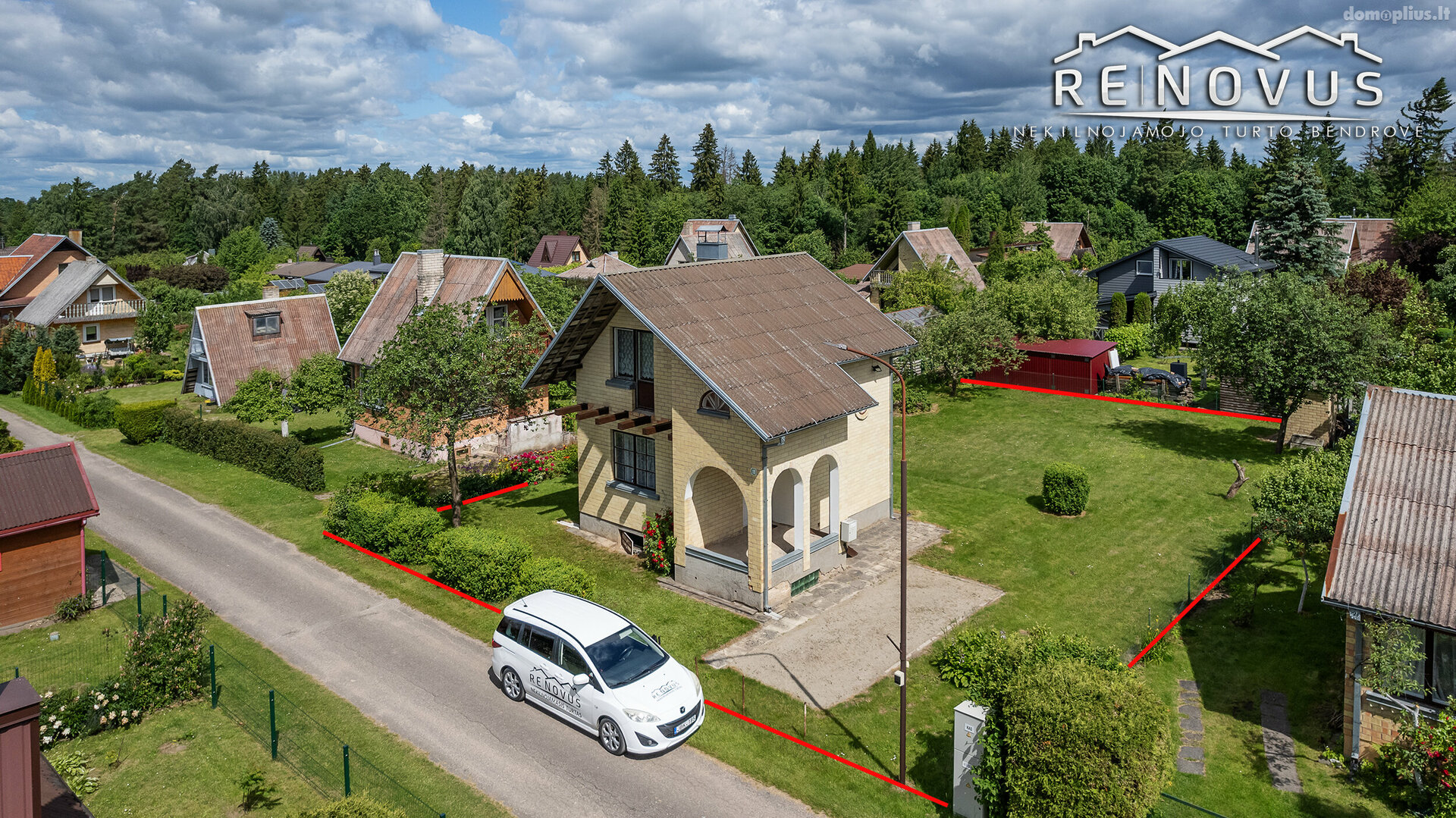Parduodamas sodo namas Šiaulių rajono sav., Gervėnuose, Vyturių g.