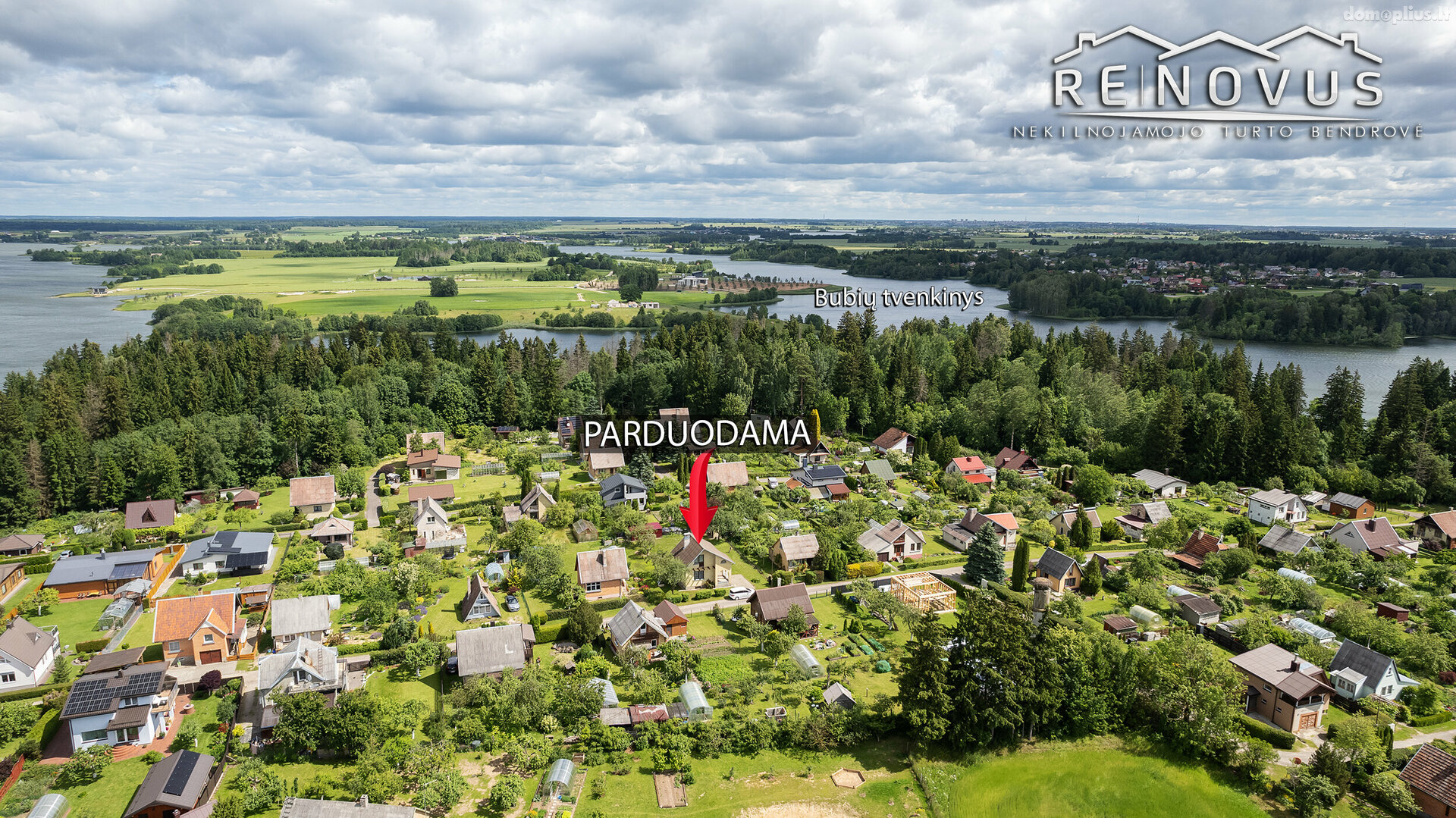 Parduodamas sodo namas Šiaulių rajono sav., Gervėnuose, Vyturių g.