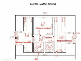 Gyvenamasis namas Klaipėdos rajono sav., Dauparuose, Durpyno...