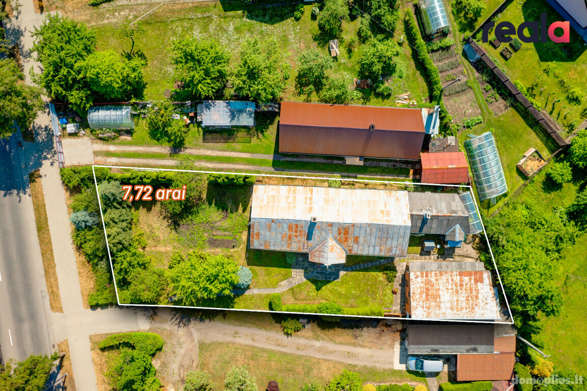Parduodamas gyvenamasis namas Kaišiadorių rajono sav., Kaišiadoryje, Gedimino g.