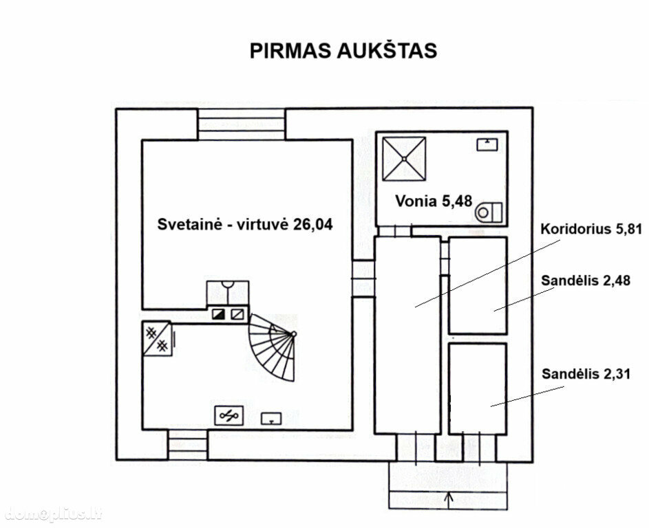 Parduodamas gyvenamasis namas Panevėžio rajono sav., Janališkiuose