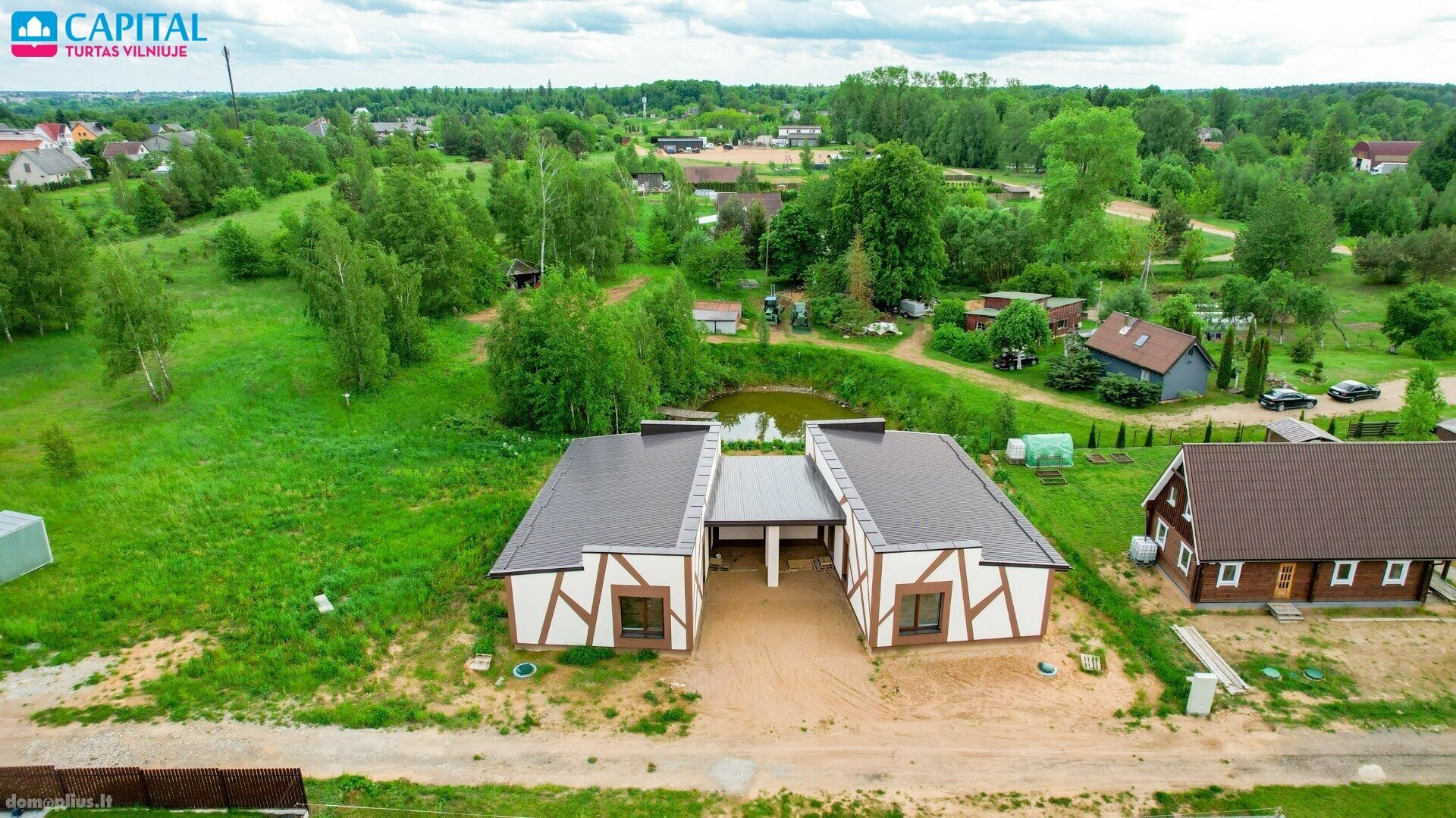 Parduodamas sublokuotas namas Trakų rajono sav., Kariotiškėse