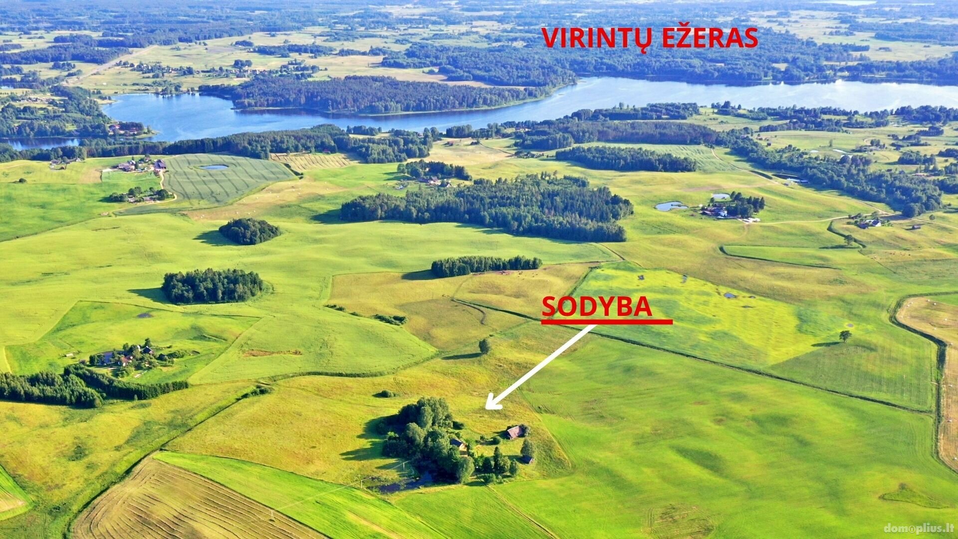 Parduodamas gyvenamasis namas Molėtų rajono sav., Čivyliuose